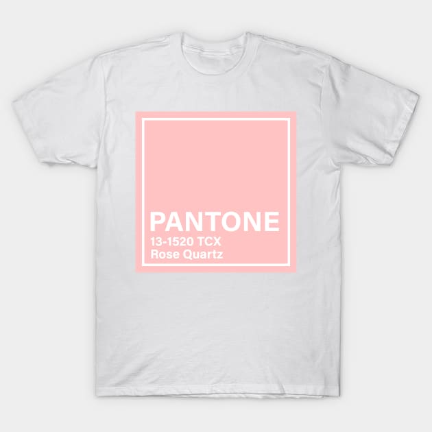 Pantone 13-1520 TCX Rose Quartz T-Shirt by princessmi-com